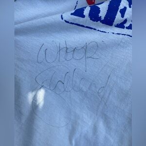 Vintage Comic Relief T-Shirt - Signed by Whoopi Goldberg